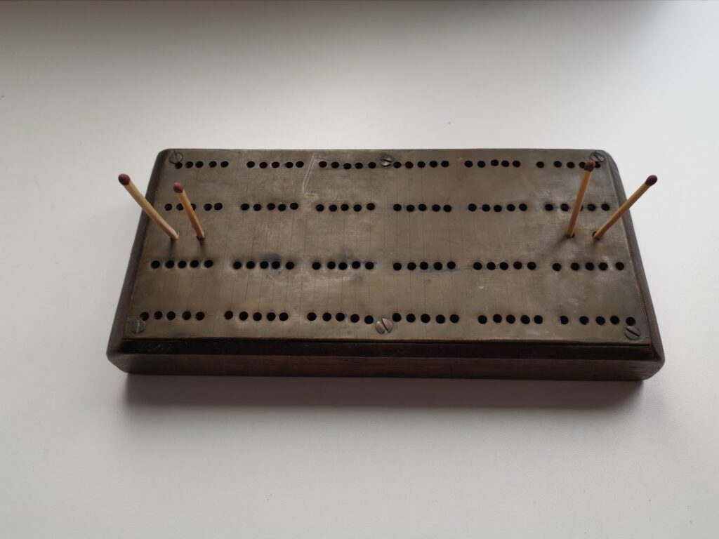 grandads cribbage board